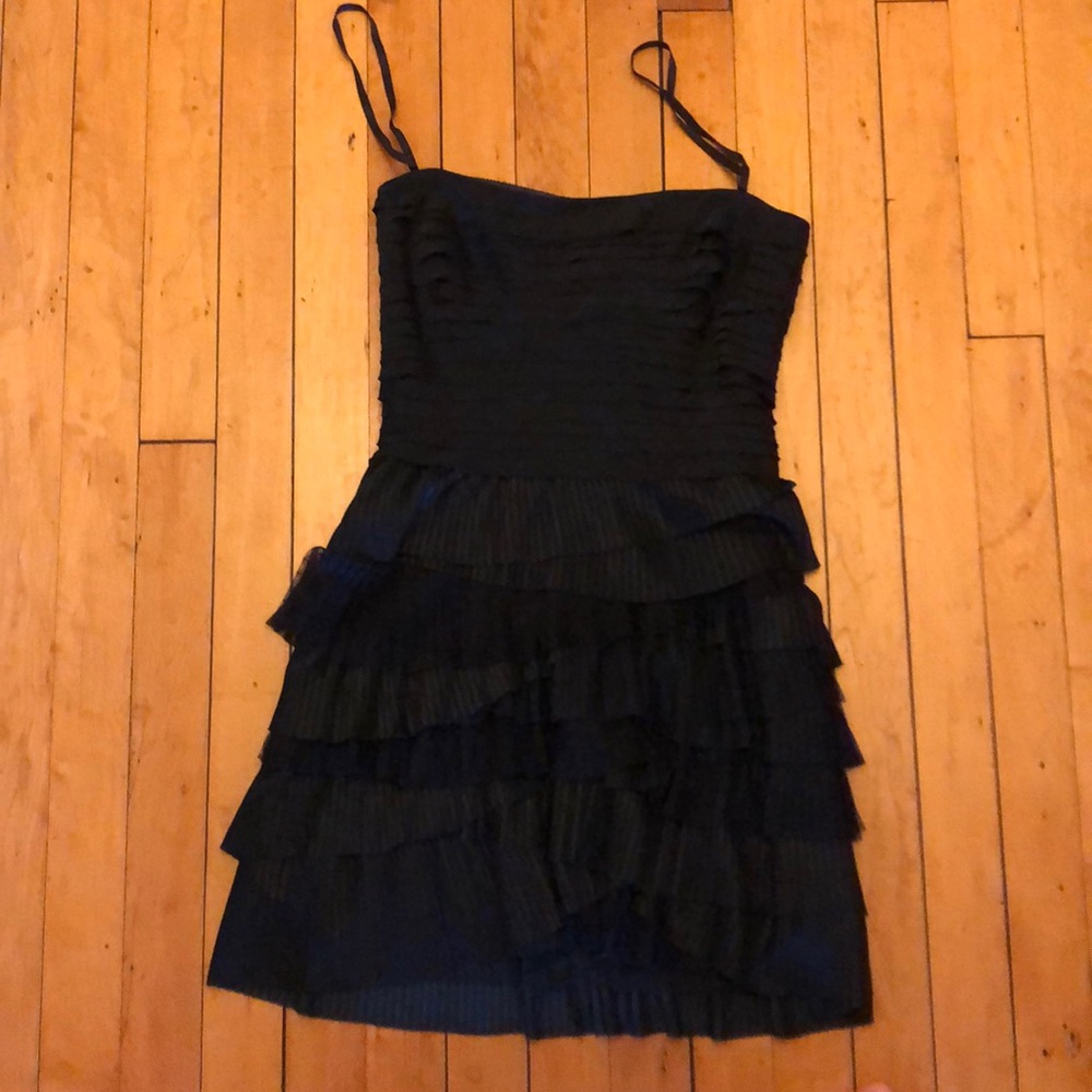 BCBG Petite Navy Dress